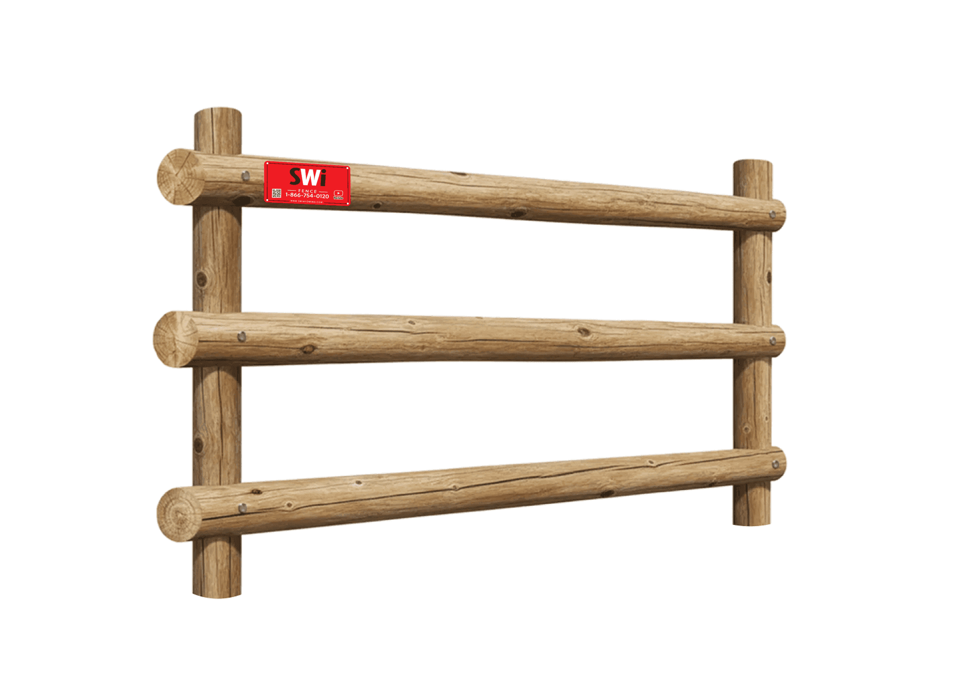 3 Round Rail