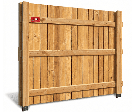 Commercial Wood Fence