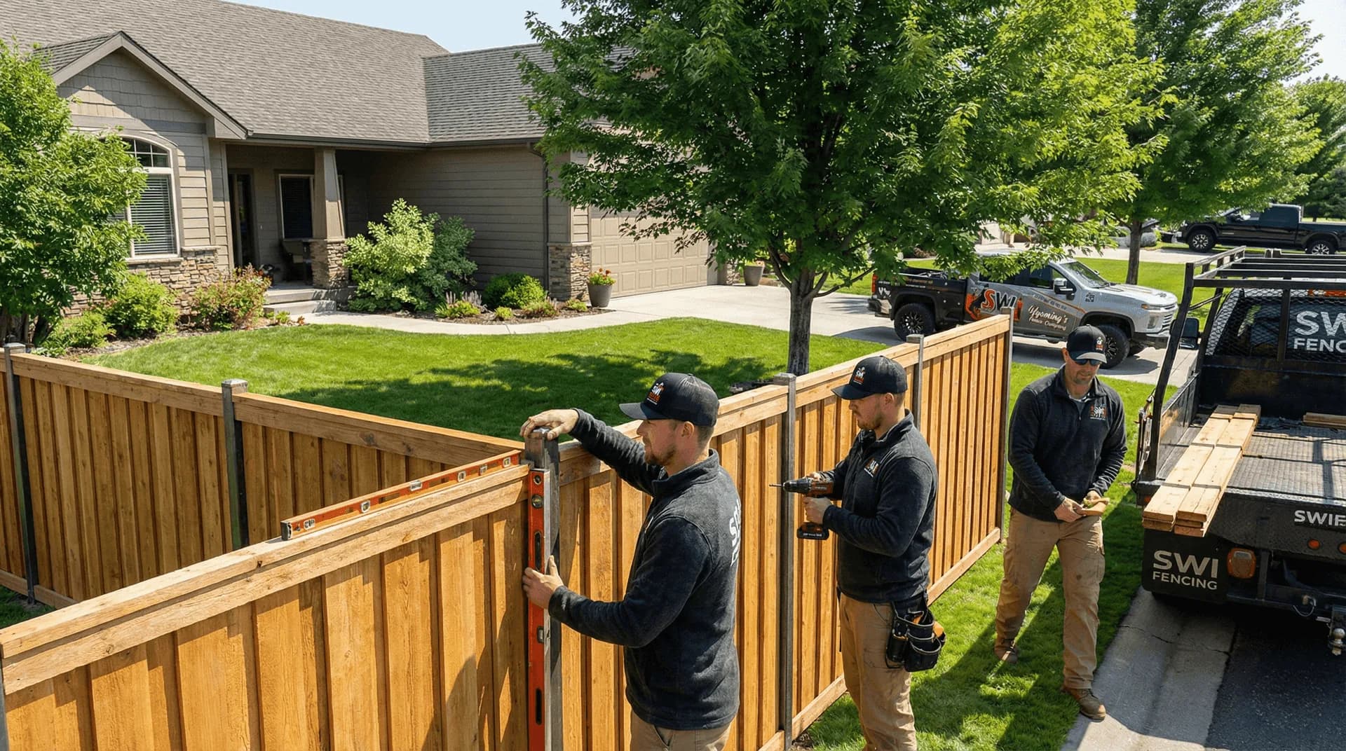 Why is there a fencing shortage in Wyoming?