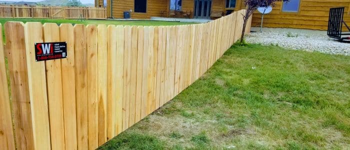 Wood Fences in Wyoming