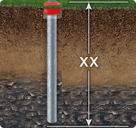 Driven Steel Posts