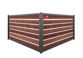 Semi-Privacy Wood Infill