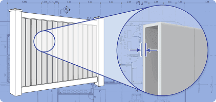 Vinyl Fence Panels