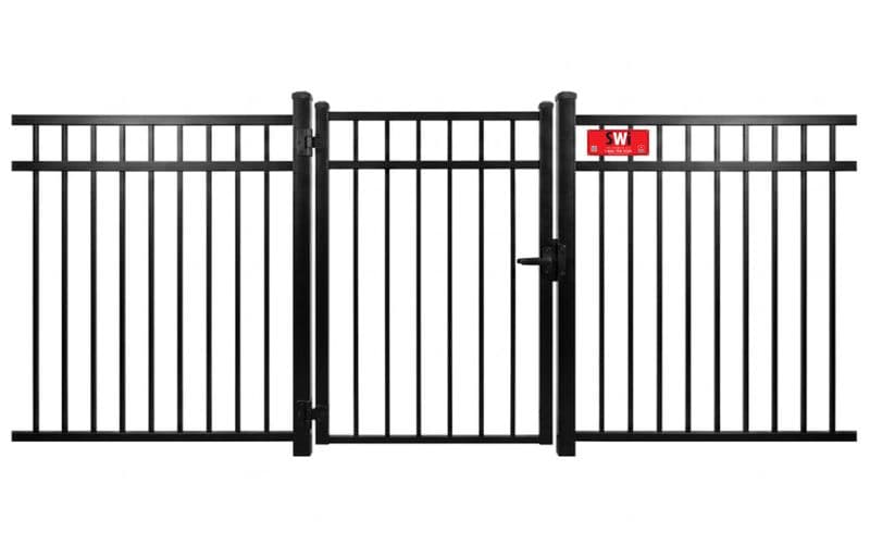 Metal Single Walk Gate
