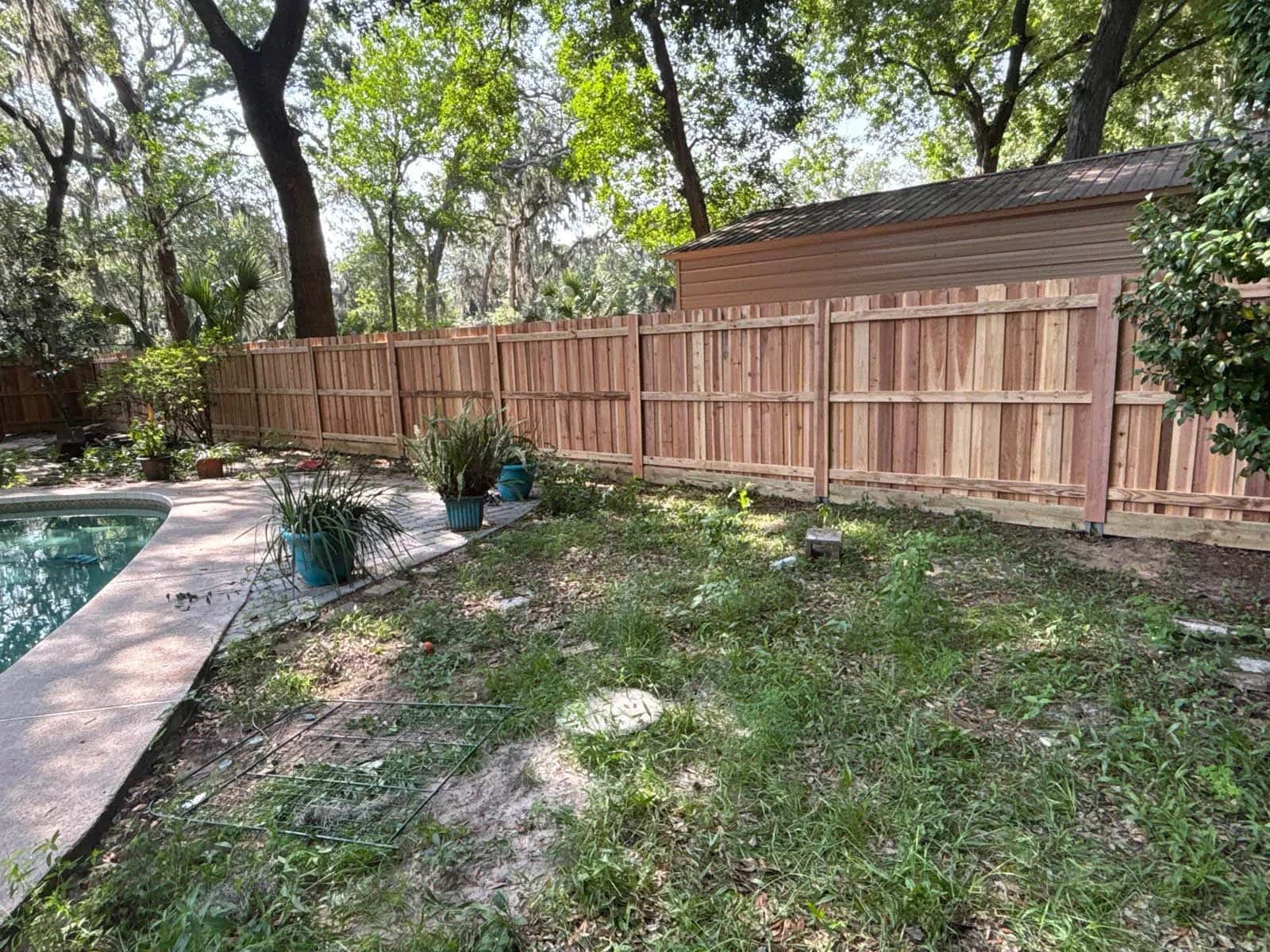 Florida Board On Board Wood Privacy Fence